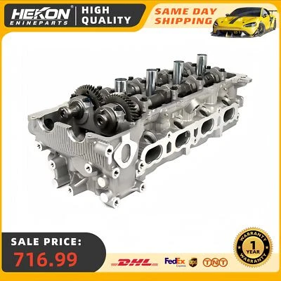 Cabeça de cilindro compatível com 2001-2004 Toyota Tacoma 2.4L 2.7L 2RZFE 3RZFE DOHC 16V - Imagem 1 de 4