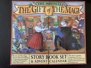 The Muppets The Gift Of The Magi Storybook Set &Advent Calendar 1996 - Picture 1 of 19