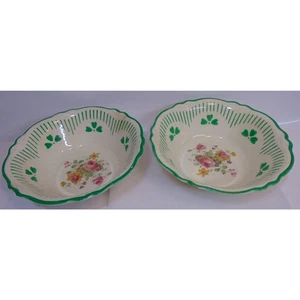 Homer Laughlin Virginia Rose Vintage Cuenco para Servir Rosas G53 N8 N53 N8 Raro Años 20 - Imagen 1 de 9