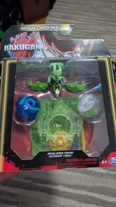 BAKUGAN Generation 3 DIAMOND STARTER PACK Special Attack Ventri Octagon Trox NEW - Picture 1 of 5