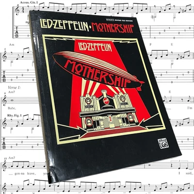 Led Zeppelin: Mothership - Authentic Guitar, Tab Edition Music Book - Image 1 of 4