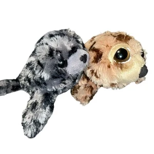 Plush Harbor Seal Sea Lion Petting Zoo Wildlife Artists Stuffed Animal 10" Lot 2 - Picture 1 of 11