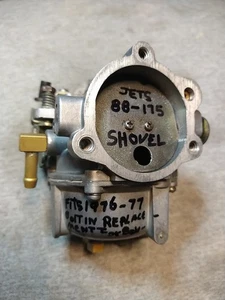 Harley -77 Shovel Carb fits 1976-77 bolt in replacement for Bendix 88/175   G2 - Picture 1 of 8