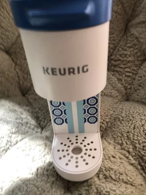 L@@K Keurig K-Mini Coffee Maker - Jonathan Adler Limited Edition K-Cup Blue L@@K - Image 1 of 4