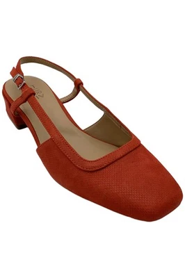Naturalizer Harper Slingback Bomba Feminina Vermelha - Imagem 1 de 3