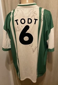 Werder Bremen Puma Trikot 1996/97 "DBV winterthur" + Nr.6 Todt + Signiert Gr.XXL - Bild 1 von 23