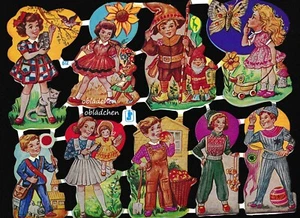 # GLANZBILDER # WS 612, Children / Young People 50s Super Bow Very Rare - Picture 1 of 1