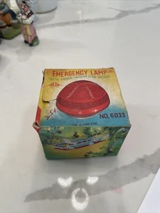 Notlampe mit Gummi Vaccum Nietenhalter Vintage - Bild 1 von 4
