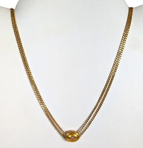 14K Gold Damen Taschenuhrkette, 24-1/2" lang - Bild 1 von 7
