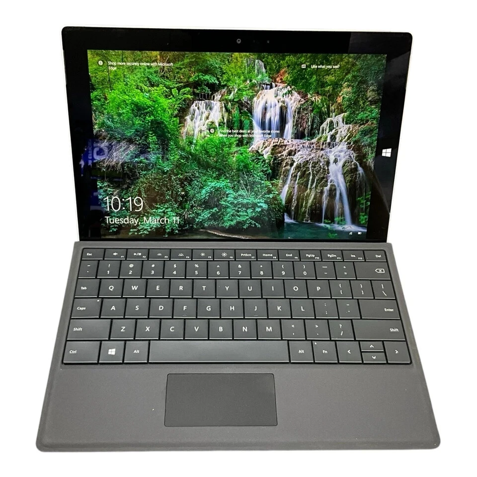 Microsoft Surface 3 (1645) 32GB ✔64GB ✔128GB ✔X7-Z8700 10.8"Wi-Fi Wins 10-Silver - Image 1 of 4