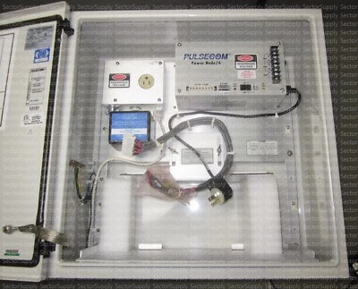 POWER NODE + PULSE PULSECOM AC/DC RECTIFIER WITH BATT CABINET - Image 1 of 2