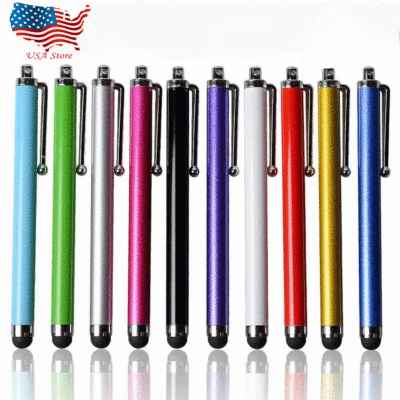 4X Metal Stylus Pen Touch Screen For Tablet Mobile Phone iPad iPod PC Universal - Image 1 of 4