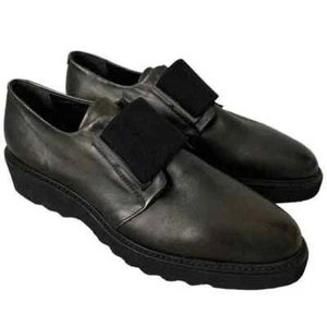 Aquatalia Kenley mocassini derby a plateau resistenti alle intemperie - grigio metallizzato - donna 7 - Foto 1 di 7