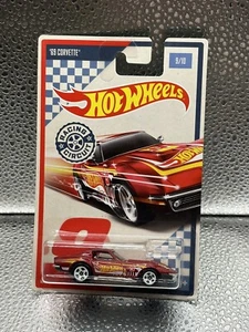 Hot Wheels 2018 Racing Circuit '69 Corvette 9/10 - Picture 1 of 2