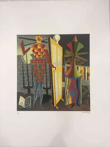 Man Ray Litografia off set cm 50x65 Firma su lastra con certificato - Imagen 1 de 10