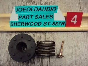 Sherwood ST-887R Turntable Foot, Spring & Mounting Screw. 1 Foot Offered. Tested - Picture 1 of 3