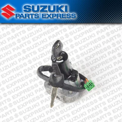 NUEVO CONJUNTO DE INTERRUPTOR DE ENCENDIDO SUZUKI DR650SE 1996-2020 OEM CON 2 LLAVES 37100-04F00 Foto 1 de 4