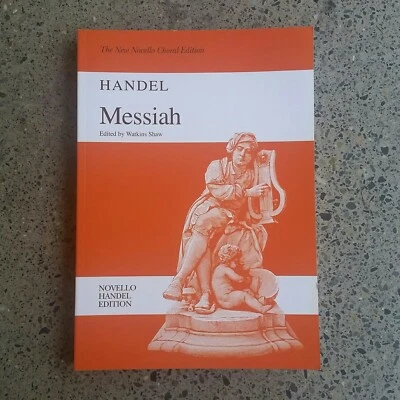 Handel Messiah The New Novello Choral Edition Edited by Watkins Shaw 1992 - Image 1 of 2