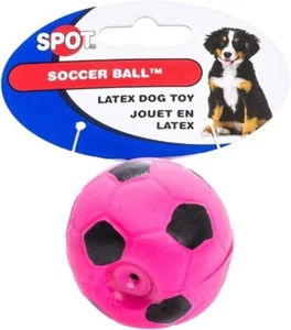 6 Pack Latex Soccer Ball, Assorted Colors, Toys For Small Dogs And Puppies (Size - Picture 1 of 1