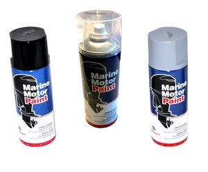 Phantom Black inkl. Primer Aussenborder- Z-Antrieb Lack Mercury Mercruiser 400ml - Bild 1 von 1