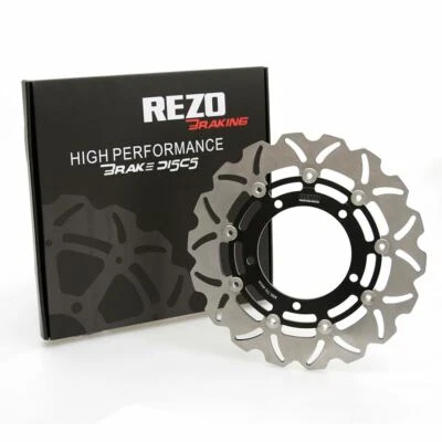 Rezo Wavy Front Brake Rotor Disc se adapta a Suzuki DL 650 V-Strom 07-12 Foto 1 de 4
