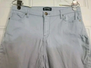 Buffalo David Bitton Daily Mid Rise Stretch Skinny Ankle Grazer Pants Size 18/38 - Picture 1 of 8