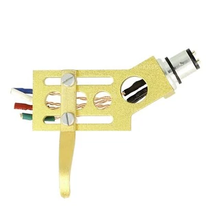 THAKKER CHS-19 - gekröpftes CNC gefrästes Aluminium Headshell - gold - Bild 1 von 1