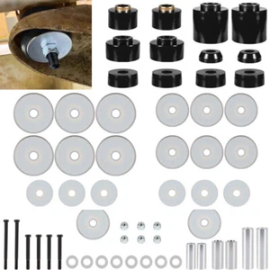 4.4123R Body Mount Bushing Set Kit for 1980-98 Ford F150 F250 F350 2WD 4WD 58pcs - Bild 1 von 11