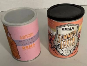 Latas Vacías DOMA Coffee Roasting Company Latas Ciclismo Y Costa Rica Años 2010 - Imagen 1 de 9