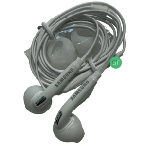 CUFFIE AURICOLARI STEREO MICROFONO ORIGINALI SAMSUNG EHS64AVFBE BULK JACK 3,5MM - Picture 1 of 5