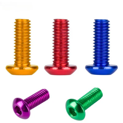 Alum Colourful M3 Round Countersunk Screw 8mm/10mm for RC Crawler Car Model Part - Image 1 of 4