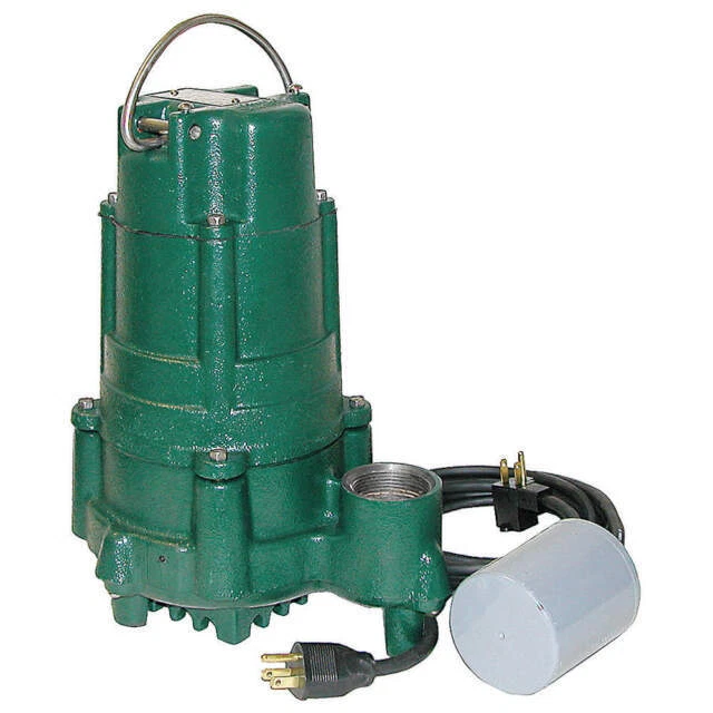 Zoeller 140-0029 1 HP 3450 RPM 115V AC 1 Phase Submersible Sump Pump