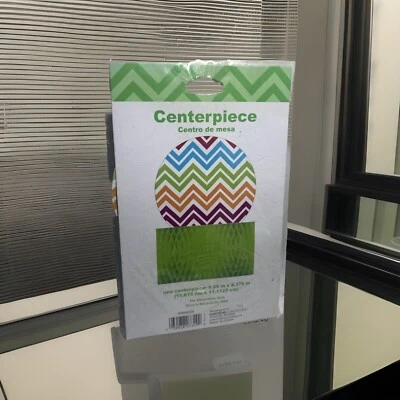 Chevron Mini Honeycomb Centerpiece 6.25" Party - Image 1 of 3