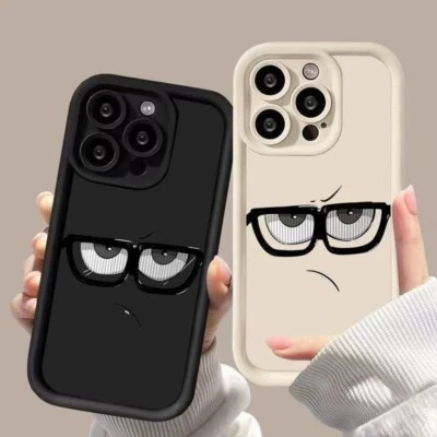 Case For iPhone 16 Pro Max 15 14 13 12 Mini 11 XR XS 8 Funny Cartoon Phone Cover - Image 1 of 4
