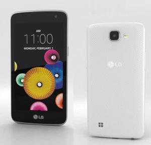 LG K4 w kolorze białym atrapa telefonu komórkowego - rekwizyt, dekoracja, reklama, wystawa - Zdjęcie 1 z 1