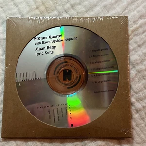 Kronos Quartet: With Dawn Upshaw Alban Berg :Lyric Suite CD New Sealed - Picture 1 of 2