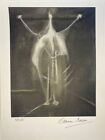 COA Francis Bacon Vintage Art Print Numbered Signed  Litograph