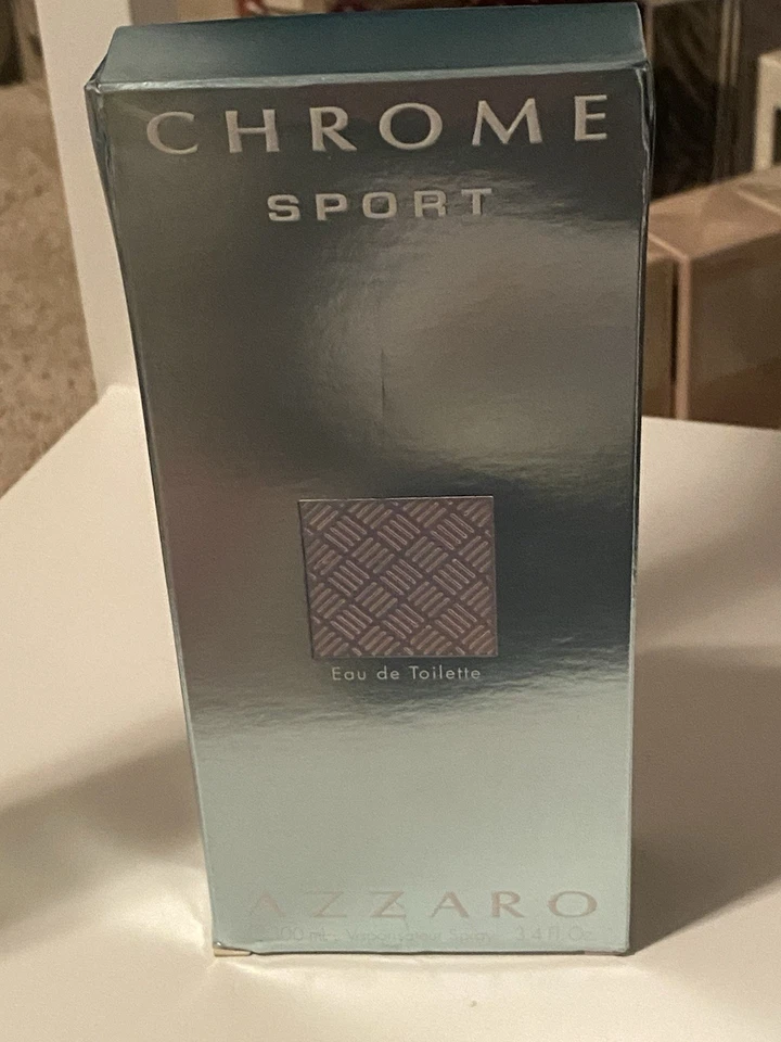 Cromo SPORT Azzaro 3.4 Fl OZ EDT *VINTAGE* Foto 1 de 2