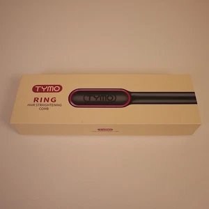 TYMO Ring Hair Straightening Comb Brush – 5 Temp Settings – Dual Voltage – New - Picture 1 of 7
