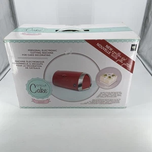 Red CRICUT CAKE MINI Electronic Cutting Machine Cake Decorator - Picture 1 of 6