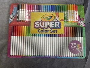 Neu Crayola Super Color Set 75-teilig - NEU - Bild 1 von 2
