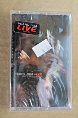 PEARL JAM LIVE ON TWO LEGS CASSETTE TAPE 1998 EPIC w/HYPE STICKER SEALED - Image 1 of 2