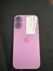 iPhone 16 - Pink - T-Mobile - 128 Gb - Crack Front - Afbeelding 1 van 3