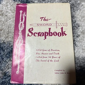 The Sword Scrapbook By Viola Waldon And John R Rice 1969 - Picture 1 of 5