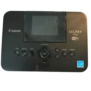 Canon Selphy CP910 Digital Photo Dye Sublim. Printer WiFi-NO CORD/TRAY-INK STUCK - Picture 1 of 14