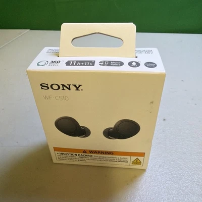 Sony WF-C510 Truly Wireless BLUETOOTH Earbuds -  wfc510 Black (New) - Image 1 of 2