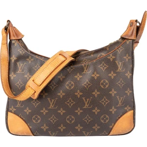 Louis Vuitton Canvas Monogram Boulogne Crossbody Bag Tasche - Bild 1 von 11