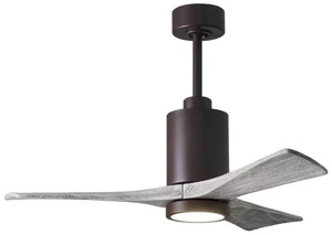 42" Matthews Patricia-3 Bronze Barn Wood Remote LED Ceiling Fan - Picture 1 of 1