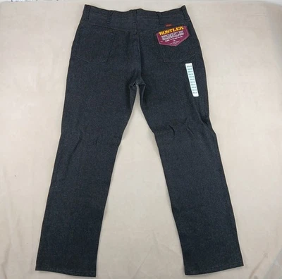 VTG Rustler 38x32 Mens Jeans USA Black NWT ** Actual 36x32 Cowboy Western - Image 1 of 4