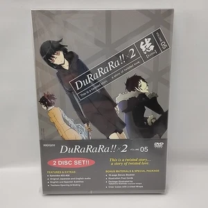 Durarara!! x2 Volume 5 DVD New Aniplex 2 Disc Set Special Package - Picture 1 of 4